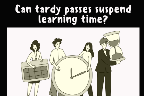 Tardy pass line suspends students of learning time