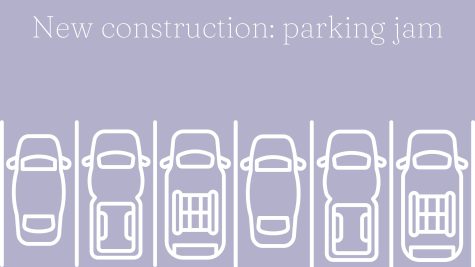 New construction: parking jam
