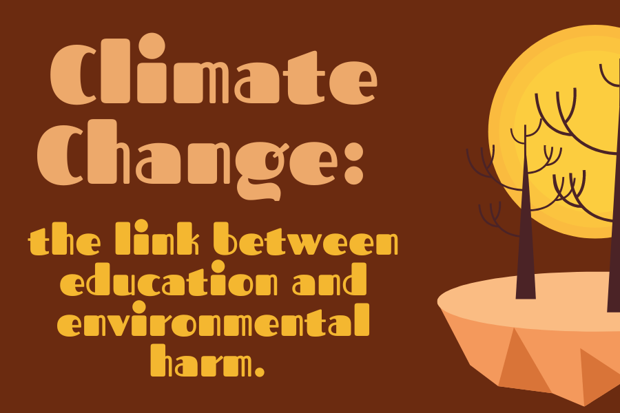 Climate change: the link between education and environmental harm