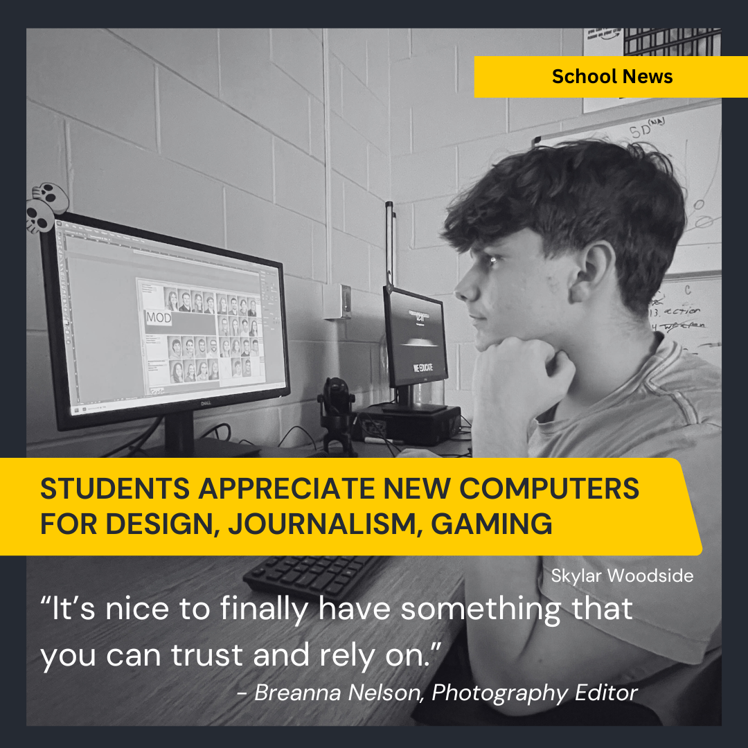 Students Appreciate New Computers for Design, Journalism, Gaming