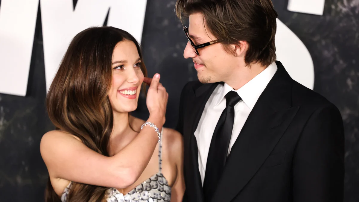 Millie Bobby Brown and Jake Bongiovi
